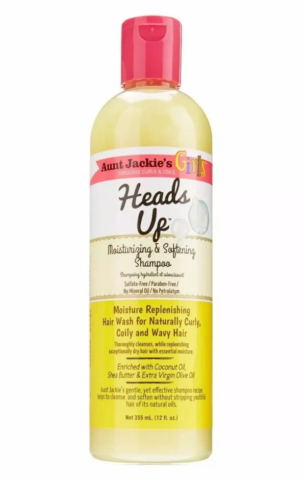 Aunt Jackie's Girls Heads Up Moisturizing & Softening Shampoo
