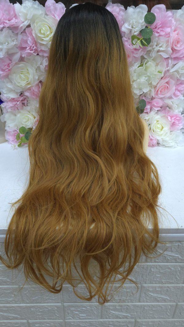 Obsession Lace Front Free Part long Hair Synthetic Wig - Catalina - Image 5