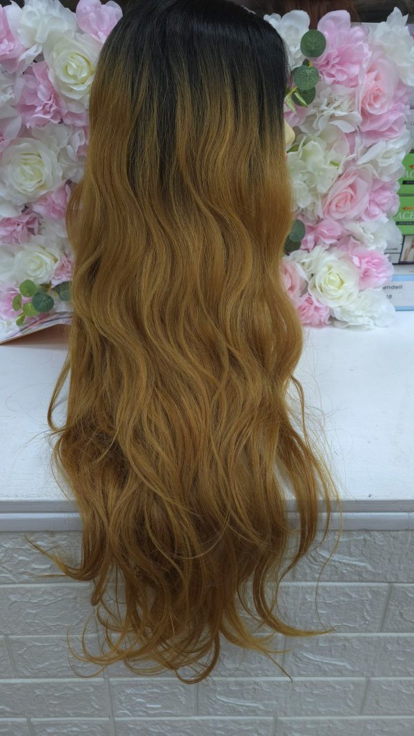 Obsession Lace Front Free Part long Hair Synthetic Wig - Catalina - Image 7