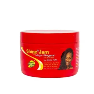 Ampro Shine 'n Jam Magic Fingers For Braiders Extra Firm Hold Gel