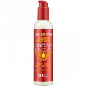 Creme of Nature Argan Oil Heat Protector Smooth & Shine Blow Out Creme